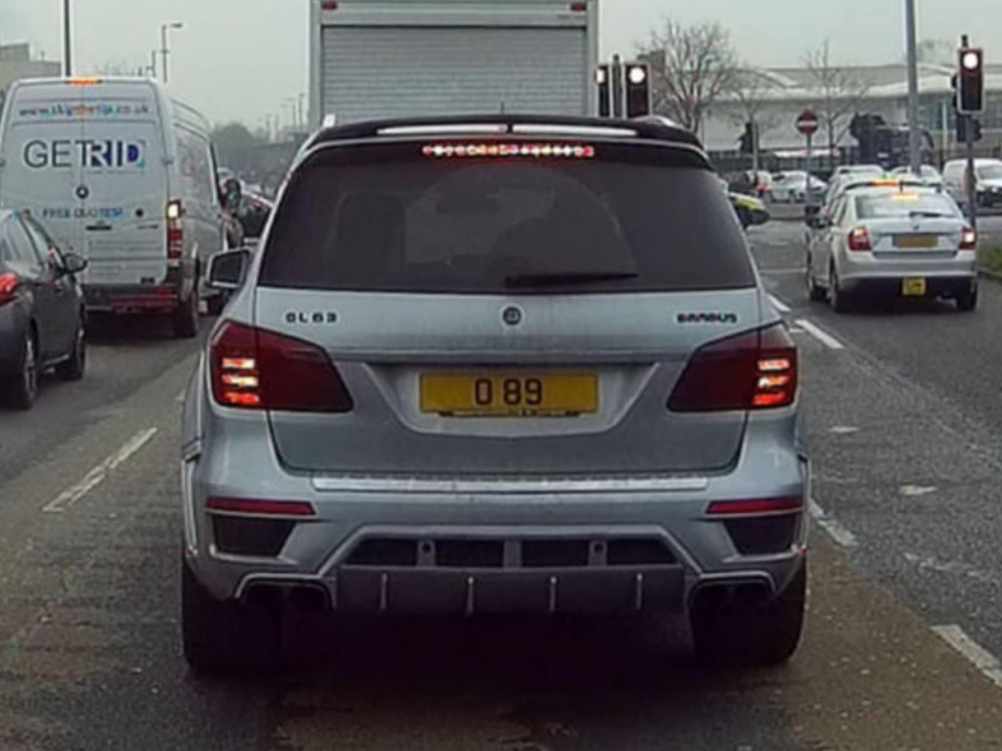 Number Plate All Number Look O 89